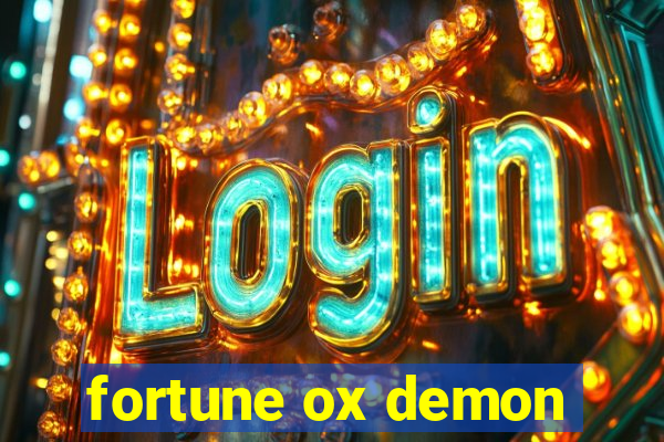 fortune ox demon